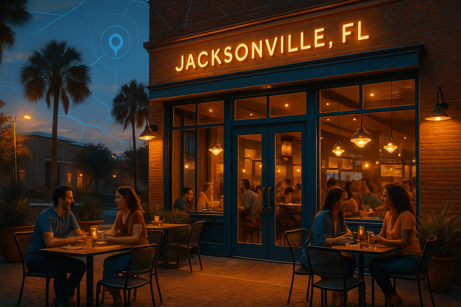 Bellwether restaurant in downtown Jacksonville, FL